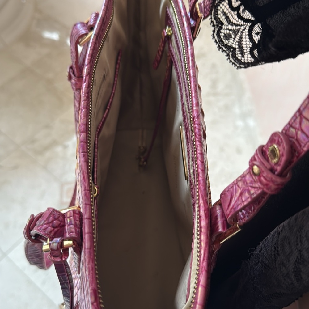 Brahmin Melbourne Medium Asher tote in prism ombre - Picture 14 of 15